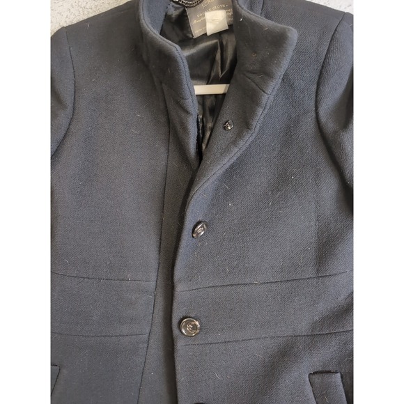 J.Crew Pea Coat Womens Medium/Small Double Italian Cloth Wool Lady Day Overcoat - Picture 5 of 16